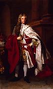 Michael Dahl Portrait of His Grace James Duke of Chandos oil painting